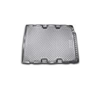 Element Tapis de Coffre Bac de Protection Antiderapant en Caoutchouc sur Mesure Land Rover Defender 90 2007-2020 Banquette arrière rabattue