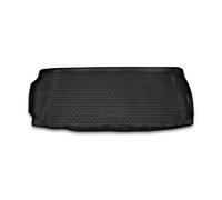 Element Tapis de Coffre Bac de Protection Antiderapant en Caoutchouc sur Mesure Nissan Pathfinder 2014-2020 Banquette arrière dépliée