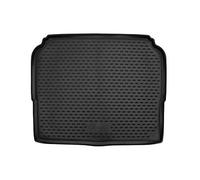 Element Tapis de Coffre Bac de Protection Antidérapant en Caoutchouc sur Mesure Opel Grandland, 2017-2020, Break, Bottom Trunk Noir