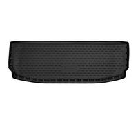 Element Tapis de Coffre Bac de Protection Antiderapant en Caoutchouc sur Mesure SsangYong Rexton 2017-2020 Banquette arrière dépliée