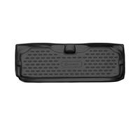 Element Tapis de Coffre Bac de Protection Antiderapant en Caoutchouc sur Mesure Suzuki Jimny 2018-2020 sans Organisateur Noir en Forme