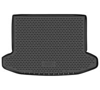 Element Tapis de Coffre Bac de Protection Antiderapant en Caoutchouc sur Mesure Toyota Highlander 2010-2013 (Banquette arrière rabattue)