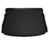 Element Tapis de Coffre Bac de Protection Antiderapant en Caoutchouc sur Mesure Volkswagen Golf VII 2012-2020 Noir