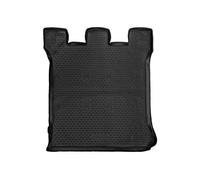 Element Tapis de Coffre Bac de Protection Antiderapant en Caoutchouc sur Mesure Volkswagen Sharan 1995-2010 Side Board 38 mm
