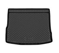 Element Tapis de Coffre Bac de Protection Antiderapant en Caoutchouc sur Mesure Volkswagen Tiguan Plus Haut Trunk 2017-2020 Noir