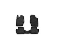 Element Tapis de Sol 3D en Caoutchouc antidérapant pour Citroen DS4 11-20, Noir