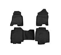 Element Tapis de Sol 3D en Caoutchouc antidérapant pour Dodge Ram 1500 Quad Cab 19 Pick-up (Excl. 19 Ram 1500 Classic)
