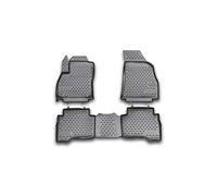Element Tapis de Sol 3D en Caoutchouc antidérapant pour Fiat Fiorino 07-20