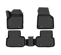 Element Tapis de Sol 3D en Caoutchouc antidérapant pour Jeep Grand Cherokee 14-20 Noir