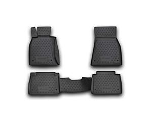 Element Tapis de Sol 3D en Caoutchouc antidérapant pour Lexus LS460 07/06-20