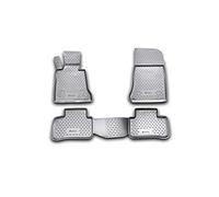Element Tapis de Sol 3D en Caoutchouc antidérapant pour Mercedes-Benz GLK-Class X4 08-15, Noir