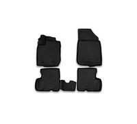 Element Tapis de Sol 3D en Caoutchouc antidérapant pour Renault Duster 05/15-18 Without Hand for Remote Fuel Cup Opening