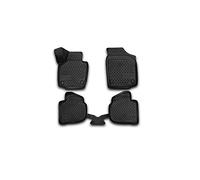 Element Tapis de Sol 3D en Caoutchouc antidérapant pour Skoda Rapid 13-20