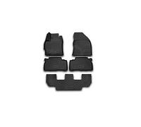 Element Tapis de Sol 3D en Caoutchouc antidérapant pour Toyota Verso 13-20, Noir