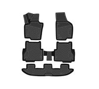 Element Tapis de Sol en Caoutchouc antidérapant pour Seat Alhambra 17-20 Seat Alhambra Mk2 7N Noir Ajustement mesuré au Laser personnalisé