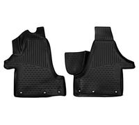 Element Tapis de Sol en Caoutchouc antidérapant pour Volkswagen Transporter T6 15-20, Noir