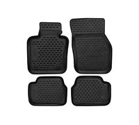 Element Tapis de Sol sur Mesure en Caoutchouc Compatible avec BMW Mini Hatch Cooper S III 2013-2018 Hatch 5door 4pcs, Noir