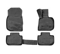 Element Tapis de Sol sur Mesure en Caoutchouc Compatible avec BMW X3 2011-2017 Tapis Voiture en Caoutchouc Noir