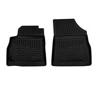 Element Tapis de Sol sur Mesure en Caoutchouc Compatible avec Opel Astra K 2015-Front Mats