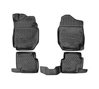 Element Tapis de Sol sur Mesure en Caoutchouc Compatible avec Suzuki Jimny IV 2018-Manual Transmission, Noir