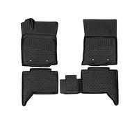 Element Tapis de Sol sur Mesure en Caoutchouc Compatible avec Toyota Tacoma Double Cab Manual Transmission 2018-2019