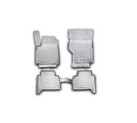 Element Tapis de Sol sur Mesure en Caoutchouc Compatible avec Volkswagen Amarok 2010-2021 Tapis Voiture en Caoutchouc