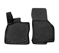 Element Tapis de Sol sur Mesure en Caoutchouc Compatible avec VW Golf VII VIII 2014-front