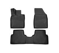 Element Tapis de Sol sur Mesure en Caoutchouc Volkswagen ID3 2020 Noir Ajustement mesuré au Laser personnalisé