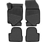 Element Tapis de Sol sur Mesure en Caoutchouc Opel Corsa F 2019-2021 Noir Ajustement mesuré au Laser personnalisé