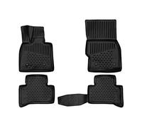 Element Tapis de Sol sur Mesure en Caoutchouc Compatible avec Alfa Romeo Stelvio 2017-Tipo 949 5-Door, Noir
