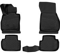 Element Tapis de sol voiture en TPE pour 3D BMW Series 1, 2019-> - sur mesure, antidérapants, imperméables, bords hauts, protection toutes saisons, facile à nettoyer
