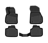 Element Tapis de Sol Voiture en TPE pour 3D BMW X1, 2015->, Second Generation (F48), SUV, (Europe), sur Mesure, antidérapants, imperméables, Bords Hauts