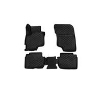 Element Tapis de Sol Voiture en TPE pour 3D Mitsubishi Outlander PHEV, 2014-2019, sur Mesure, antidérapants, imperméables, Bords Hauts, Protection Toutes Saisons