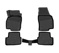 Element Tapis de Sol Voiture en TPE pour 3D Seat Arona, 2017->, SUV, (Europe), sur Mesure, antidérapants, imperméables, Bords Hauts, Protection Toutes Saisons, Facile à Nettoyer