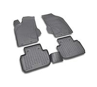 Element Tapis de Sol Voiture en TPE pour Alfa Romeo 147 12 2000->, sur Mesure, antidérapants, imperméables, Bords Hauts, Protection Toutes Saisons, Facile à Nettoyer
