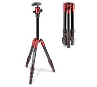 Élément trépied de voyage Manfrotto MKELES5RD-BH petit aluminium rouge compac...