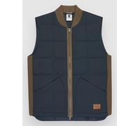 Element - Veste sans manches en matière recyclée - Union Quilted Vest Magical Forest pour Homme - Taille S - Navy Navy S