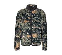 ELEMENT Veste en polaire 'CLASSIC' beige / vert / vert foncé / aubergine, Taille S