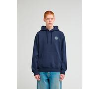 Element - Sweat ample à capuche - Watching Hooded Sweatshirt Eclipse Navy pour Homme en Coton - Taille M Navy M