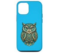 Elemental Folk Art Owl Symmetrical Mandala Bird Graphic Coque pour iPhone 12/12 Pro