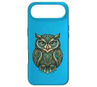 Elemental Folk Art Owl Symmetrical Mandala Bird Graphic Coque pour iPhone Air