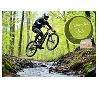 Elemental Ride. Mountainbike-Action durch Schnee, Matsch, Sonne und Laub (Wandkalender 2026 DIN A2 quer), CALVENDO Monatskalender: Mountainbike-Action durchs Jahr
