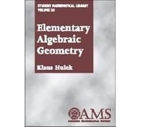 Elementary Algebraic Geometry