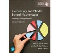 Elementary and Middle School Mathematics Teaching Developmentally Global Edition - Jennifer BayWilliams - Pearson Education Limited - Livre en Anglais - P Jennifer BayWilliamsJennifer BayWilliams (Aut