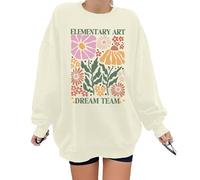 Elementary Art Teacher Team Sweatshirt humoristique pour la rentrée scolaire spéciale éducation spéciale Ela Teacher Shirt Unisexe, Khika., M