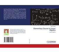 Elementary Course In Linear Algebra