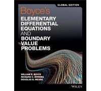 Elementary Differential Equations And Boundary Value Problems 9781119382874