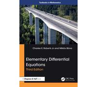 Elementary Differential Equations - Charles E. Roberts Jr. - Chapman and Hall/CRC - ebook (ePub) - Livre