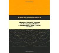 Elementary Differential Equations With C Henry Edwards, David E Penney (Auteur)