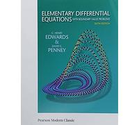Elementary Differential Equations With Boundary Value Problems (Classic Version)